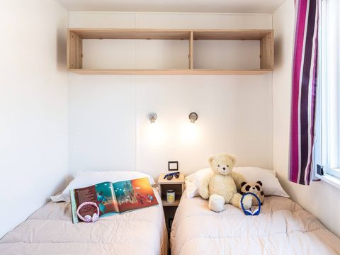 MOBILHOME 6 personnes - Mobil-home | Comfort | 3 Ch. | 6 Pers. | Terrasse surélevée | TV