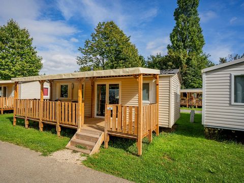 MOBILHOME 6 personnes - Mobil-home | Comfort | 3 Ch. | 6 Pers. | Terrasse surélevée | TV