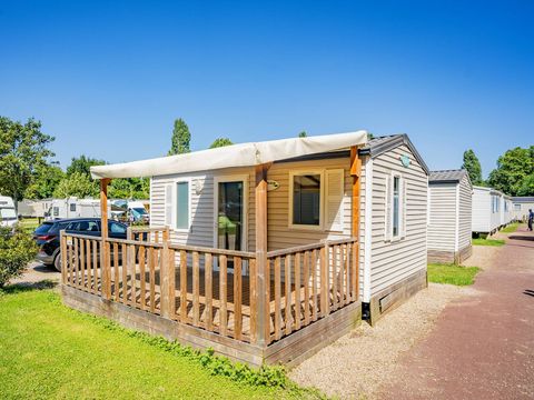 MOBILHOME 2 personnes - Mobil-home | Classic | 1 Ch. | 2 Pers. | Terrasse surélevée | 1 SDB | TV