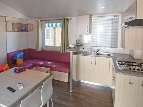 MOBILHOME 6 personnes - Mobil-home | Classic | 3 Ch. | 6 Pers. | Terrasse surélevée | Clim. | TV