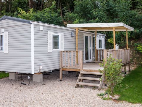 MOBILHOME 6 personnes - Mobil-home | Comfort | 3 Ch. | 6 Pers. | Terrasse surélevée | Clim. | TV