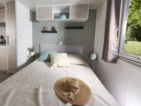 MOBILHOME 6 personnes - Mobil-home | Premium | 3 Ch. | 6 Pers. | Terrasse surélevée | Clim. | TV