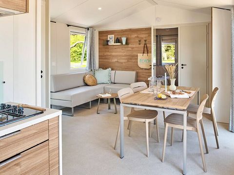 MOBILHOME 6 personnes - Mobil-home | Comfort | 2 Ch. | 4/6 Pers. | Terrasse surélevée | Clim.