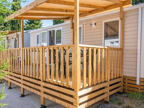 MOBILHOME 6 personnes - Comfort | 3 Ch. | 6 Pers. | Terrasse surélevée | Clim.