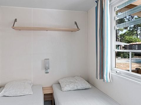 MOBILHOME 6 personnes - Comfort | 3 Ch. | 6 Pers. | Terrasse surélevée | Clim.