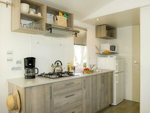 MOBILHOME 6 personnes -  Comfort | 2 Ch. | 4/6 Pers. | Terrasse surélevée