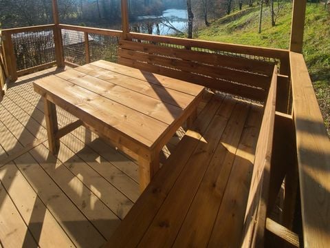 HÉBERGEMENT INSOLITE 5 personnes - Carrelet pilotis