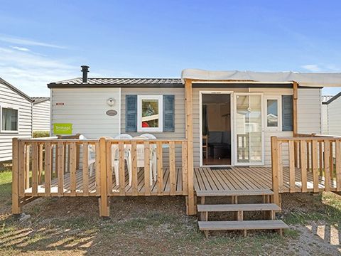 MOBILHOME 6 personnes - Comfort XL | 2 Ch. | 4/6 Pers. | Terrasse surélevée | Clim.