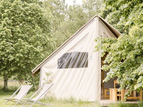 BUNGALOW TOILÉ 4 personnes - Lodge 21m² (sans sanitaires privatifs) 2/5 pers