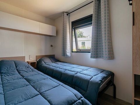 MOBILHOME 6 personnes - Comfort | 3 Ch. | 6 Pers. | Terrasse Lounge | Clim. | TV