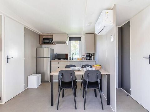 Mobilhome 6 personnes - Comfort | 3 Ch. | 6 Pers. | Terrasse Lounge | Clim. | TV