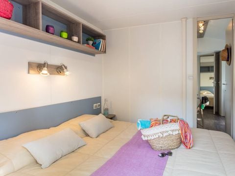 Mobilhome 6 personnes - Mobil-home | Comfort | 3 Ch. | 6 Pers. | Terrasse Lounge | 1 SDB | Clim.