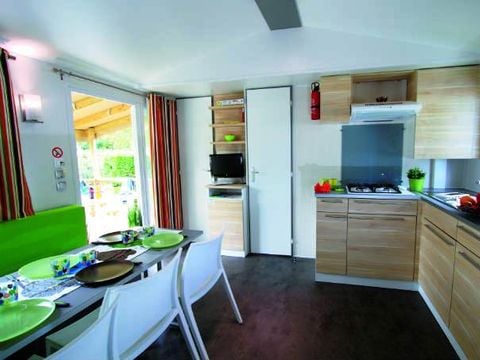 Mobilhome 6 personnes - 3 chambres avec TV