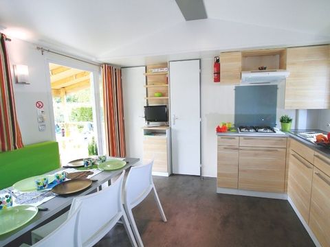 Mobilhome 8 personnes - Loisir 3 chambres 30m²