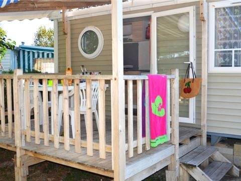 MOBILHOME 4 personnes - Cocoon 1 chambre 16m²