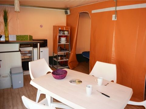 Bungalow toilé 5 personnes - Kiwi 2chambres 25m² - sans sanitaires