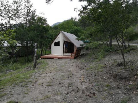 TENTE 4 personnes - Tente junior Standard 21m² (sans sanitaire) 2 chambres + terrasse