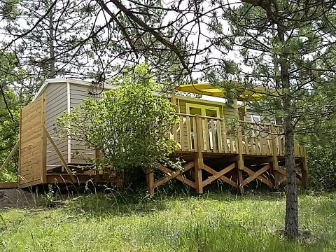 MOBILHOME 4 personnes - Mobil-home Confort 26m² 2 chambres + terrasse semi-couverte