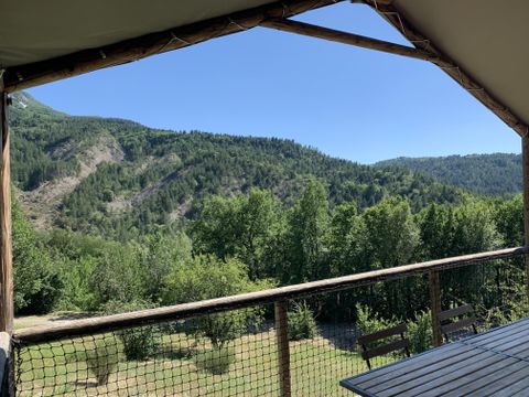 LODGE 4 personnes - Cabane Lodge sur pilotis 34m² 2 chambres  + terrasse