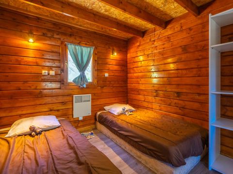 CHALET 8 personnes - Chalet en bois Confort 35m² 3 chambres + TV + Terrasse