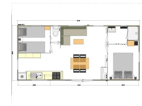 MOBILHOME 6 personnes - Colorado 2