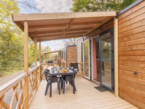 Mobilhome 4 personnes - Cottage Premium - 2 chambres avec Climatisation