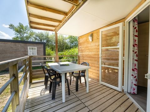 Mobilhome 4 personnes - Confort Compact - CLIM - TV