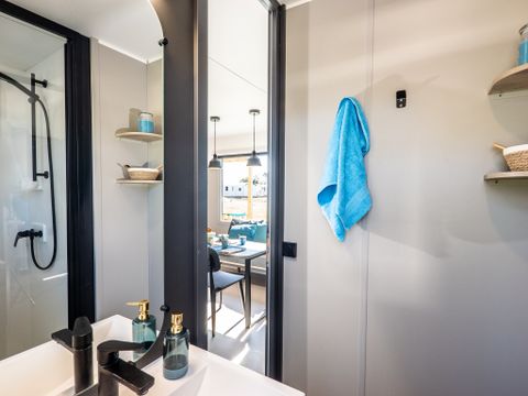 MOBILHOME 5 personnes - Mobil-home Cosy LV Plancha - 2 ch - 4 ad + 1 enf - 12 ans