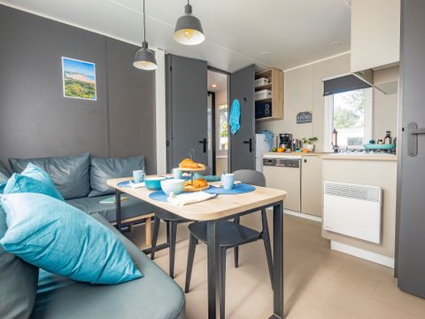 MOBILHOME 5 personnes - Mobil-home Cosy LV Plancha - 2 ch - 4 ad + 1 enf - 12 ans