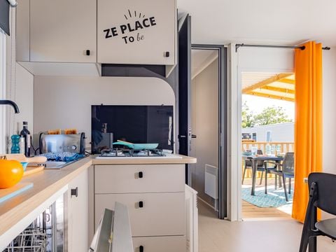 MOBILHOME 5 personnes - Mobil-home Cosy LV Plancha - 2 ch - 4 ad + 1 enf - 12 ans