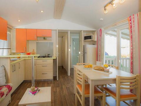 MOBILHOME 6 personnes - Comfort | 3 Ch. | 6 Pers. | Terrasse surélevée