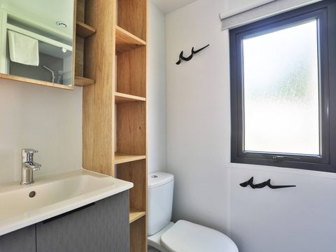 Mobilhome 6 personnes - Mobil-home | Premium | 3 Ch. | 6 Pers. | Terrasse surélevée | 2 SDB
