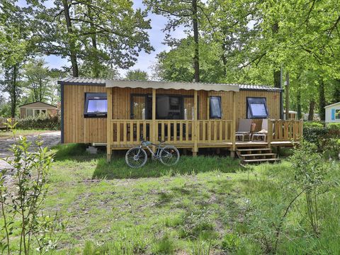 Mobilhome 6 personnes - Mobil-home | Premium | 3 Ch. | 6 Pers. | Terrasse surélevée | 2 SDB