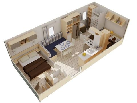 MOBILHOME 6 personnes - FAMILY 4/6 ¨PERS