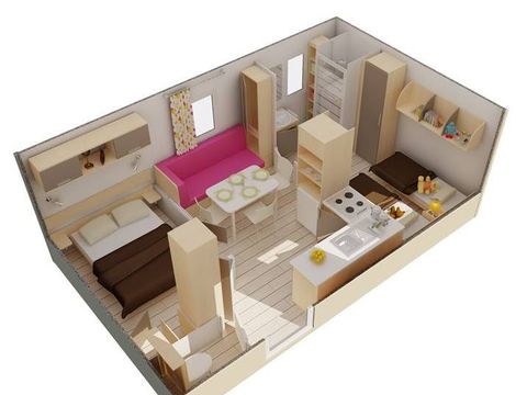 MOBILHOME 4 personnes - FIRST