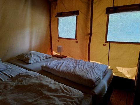 TENTE TOILE ET BOIS 6 personnes - Lodge Tente