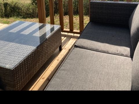 TENTE TOILE ET BOIS 4 personnes - Woodlodge Vue Loire Confort 26m² - 2 chambres + terrasse 4 pers