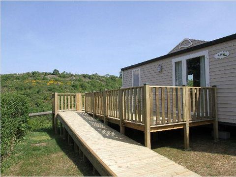 MOBILHOME 4 personnes - 2 chambres - Terrasse (PMR)