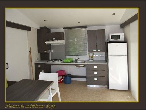 MOBILHOME 4 personnes - Mobil-home 34m² / 2 chambres - Terrasse (adapté personne à mobilité réduite) Vue Loire 4 pers
