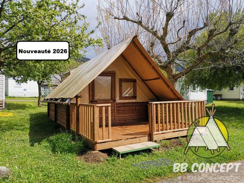 BUNGALOW TOILÉ 4 personnes - Bungalow Amazone à la nuitée