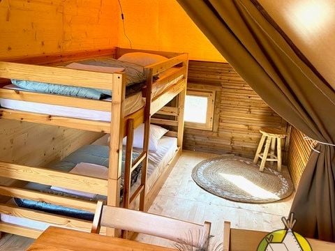 BUNGALOW TOILÉ 4 personnes - Bungalow Amazone à la nuitée