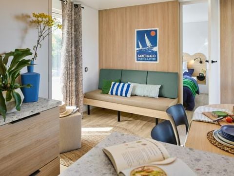 MOBILHOME 6 personnes - Mobil-home Seychelles 3 chambres / climatisation, lave-vaisselle, 2 sdb