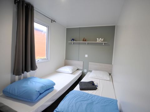 MOBILHOME 4 personnes - Confort 2 chambres Entre 32 et 40 m²  +5ans