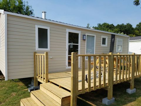 MOBILHOME 6 personnes - Confort Plus 3 chambres - Entre 30 et 35 m²  -5ans