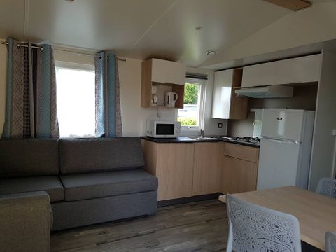MOBILHOME 6 personnes - Confort Plus 3 chambres - Entre 30 et 35 m²  -5ans