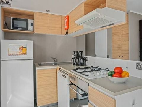 MOBILHOME 8 personnes - Mobil-home | Premium | 3 Ch. | 6/8 Pers. | Terrasse surélevée