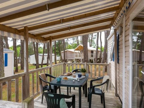 MOBILHOME 6 personnes - Mobil-home CONFORT - 3 chambres - Climatisé