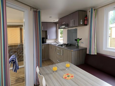 Mobilhome 4 personnes - Loggia Confort 27m² - Climatisation TV