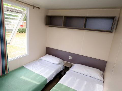 Mobilhome 4 personnes - Loggia Confort 27m² - Climatisation TV