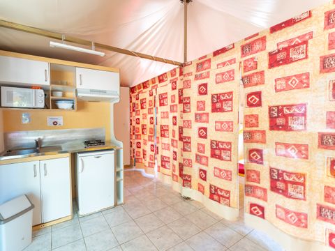 Bungalow toilé 5 personnes - 25 m²
